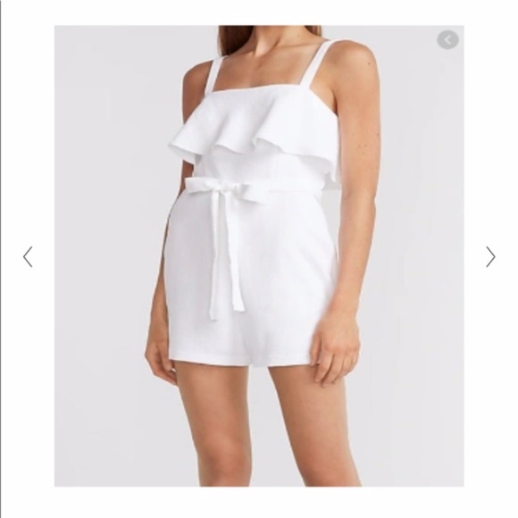 Express Ruffled Romper - Picture 4 of 5